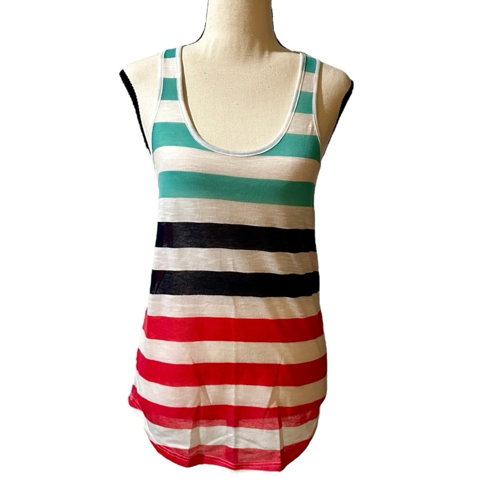 Striped Sleeveless Top